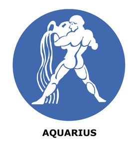 acclaim clipart: aquarius sign of the zodiac