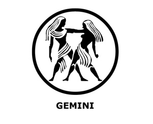 acclaim clipart: gemini twins zodiac sign