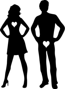 acclaim clipart: man and woman couple