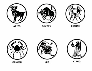 acclaim clipart: signs of the zodiac