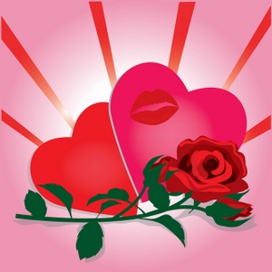 acclaim clipart: valentine hearts and roses